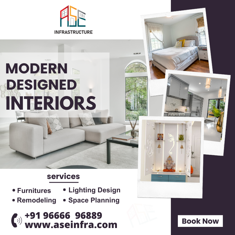 aseInfrastruct2's tweet photo. Thinking of your project? Let us design your home interior with a touch of luxury and beauty. We have it all for your home. For #professionalinteriordesigningservices reach usfor moreinfo
CallUs:+919666696889
VisitUs: https://t.co/m6fCc4BDvJ
#ASEInfrastructure #InteriorDesigners https://t.co/aMmBTEIFwm