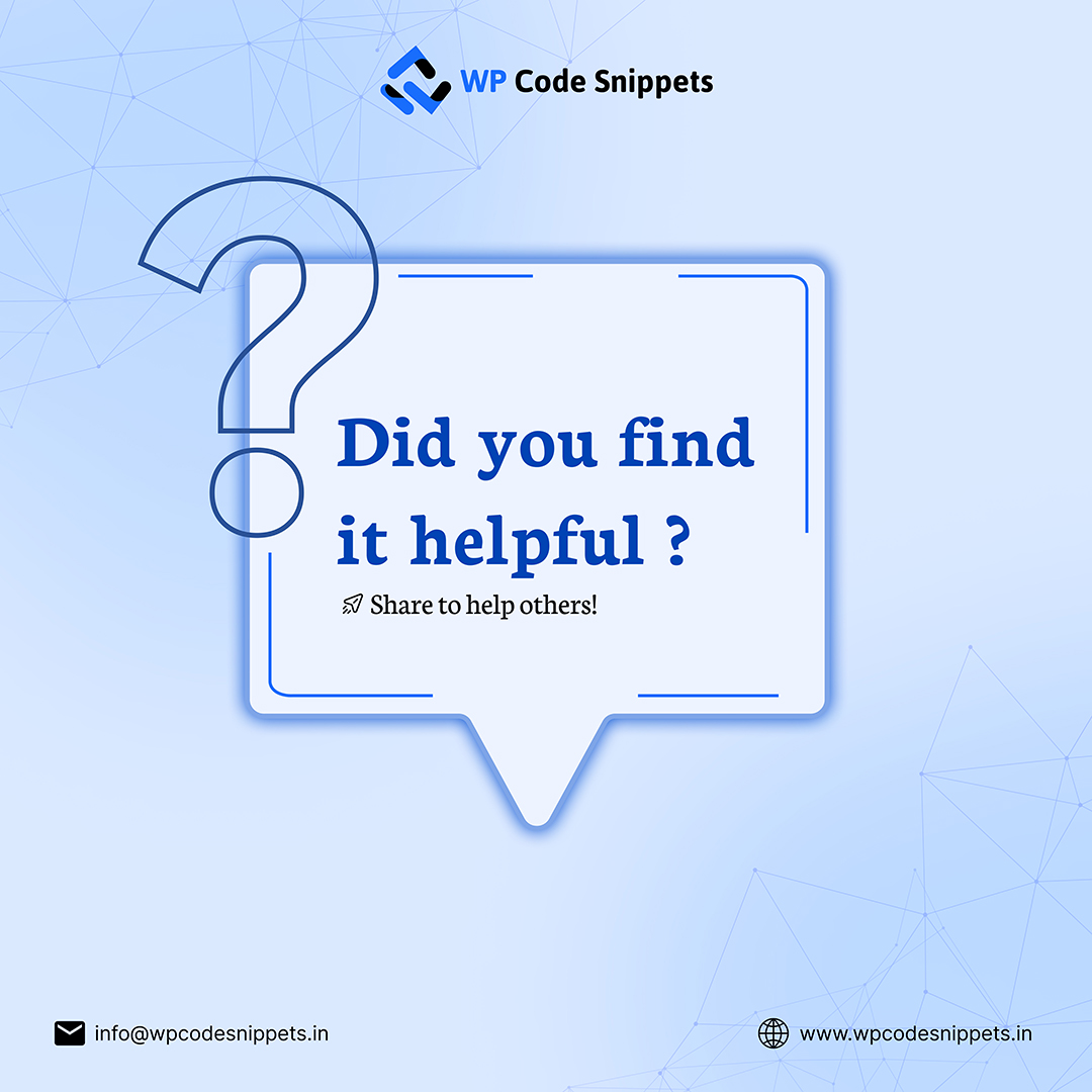 Wp_codesnippets's tweet image. Tired of the same old product tabs? Want to replace your product tabs ? We’ve got you covered! ✅
🔗Grab the code: wpcodesnippets.in/how-to-replace…
#WooCommerce #WordPress #Coding