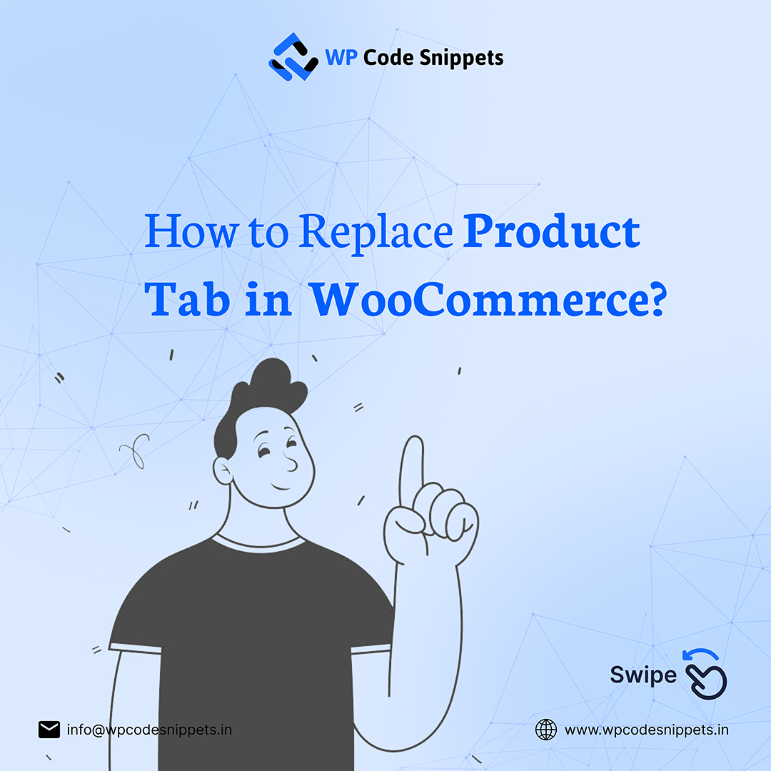 Wp_codesnippets's tweet image. Tired of the same old product tabs? Want to replace your product tabs ? We’ve got you covered! ✅
🔗Grab the code: wpcodesnippets.in/how-to-replace…
#WooCommerce #WordPress #Coding