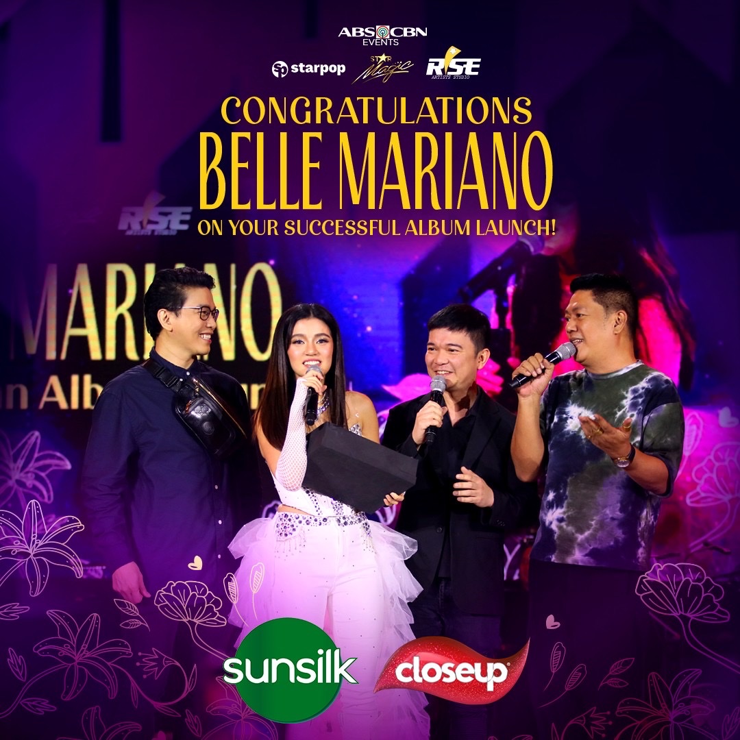StarPopPH's tweet photo. .@bellemariano02 has been awarded the Lullaby Artist Award by @Spotify! 🤩

Well-deserved!!! ✨

#TheSolemnLaunch #SunsilkHGandangHABAmazing #SunsilkPH #DareToGetCloser https://t.co/aFIi7xqHtn