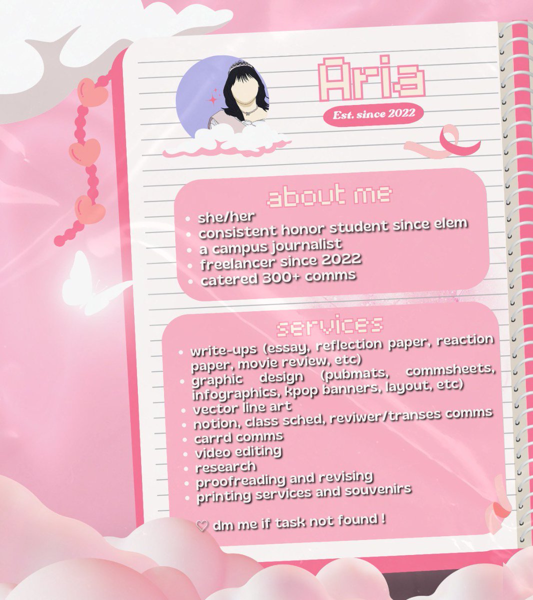 aria🎀 | open ! tweet media