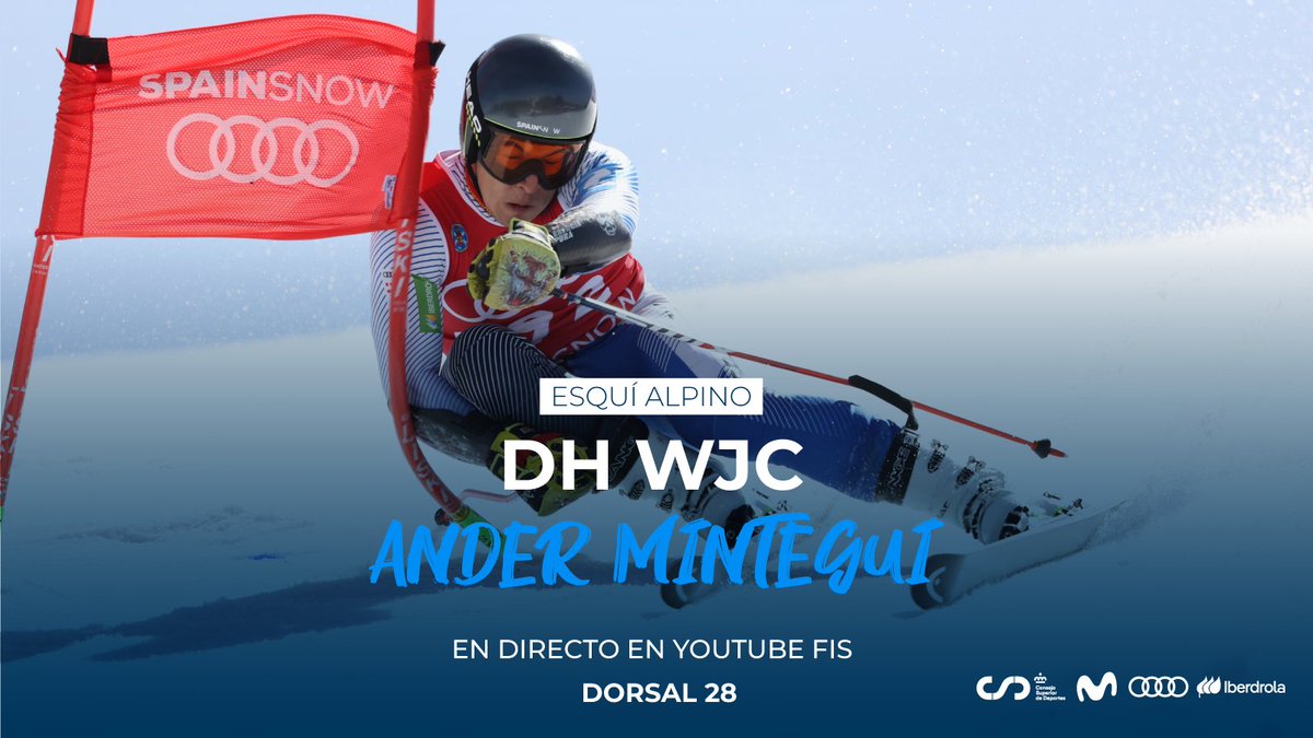 🔴 ¡𝐘𝐚 𝐞𝐧 𝐝𝐢𝐫𝐞𝐜𝐭𝐨! Entra al enlace para ver el DH de los WJC de @fisalpine 👉🏼 bit.ly/3vRwN2N #Spainsnow