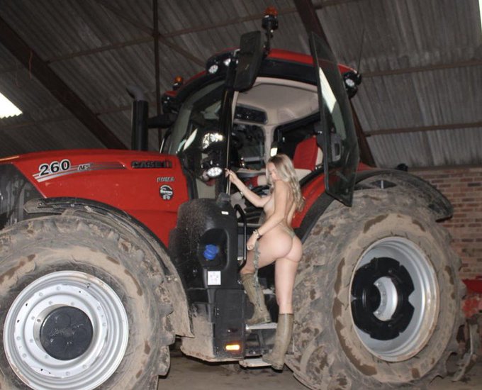 Riding tractors by day and you by night.. https://t.co/ITy4e44owi