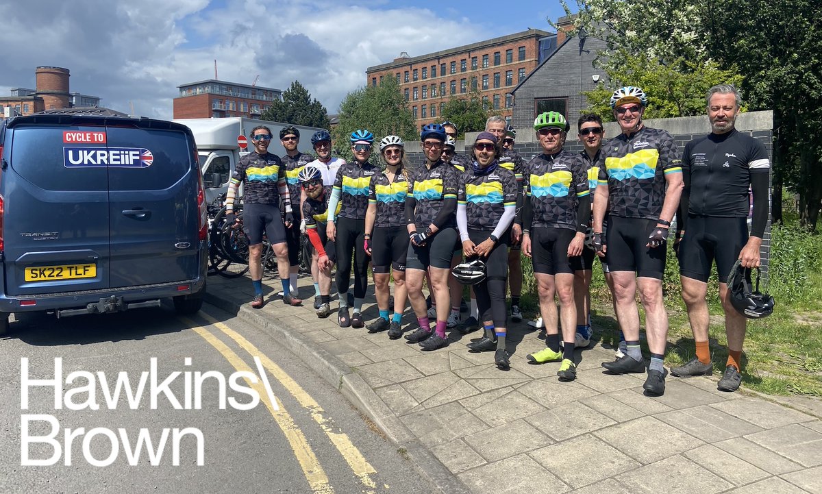 ClubPeloton's tweet photo. Cycle to @UKREiiF is back, and we're delighted to welcome @Hawkins_Brown as our first sponsor. Start in either Oxford or Edinburgh, and ride from 18-20 May through some of Britain's best countryside. Entry to the ride includes 20% discount on Forum entry.
https://t.co/tCaurWaXzj. https://t.co/pmjOcBKd9q