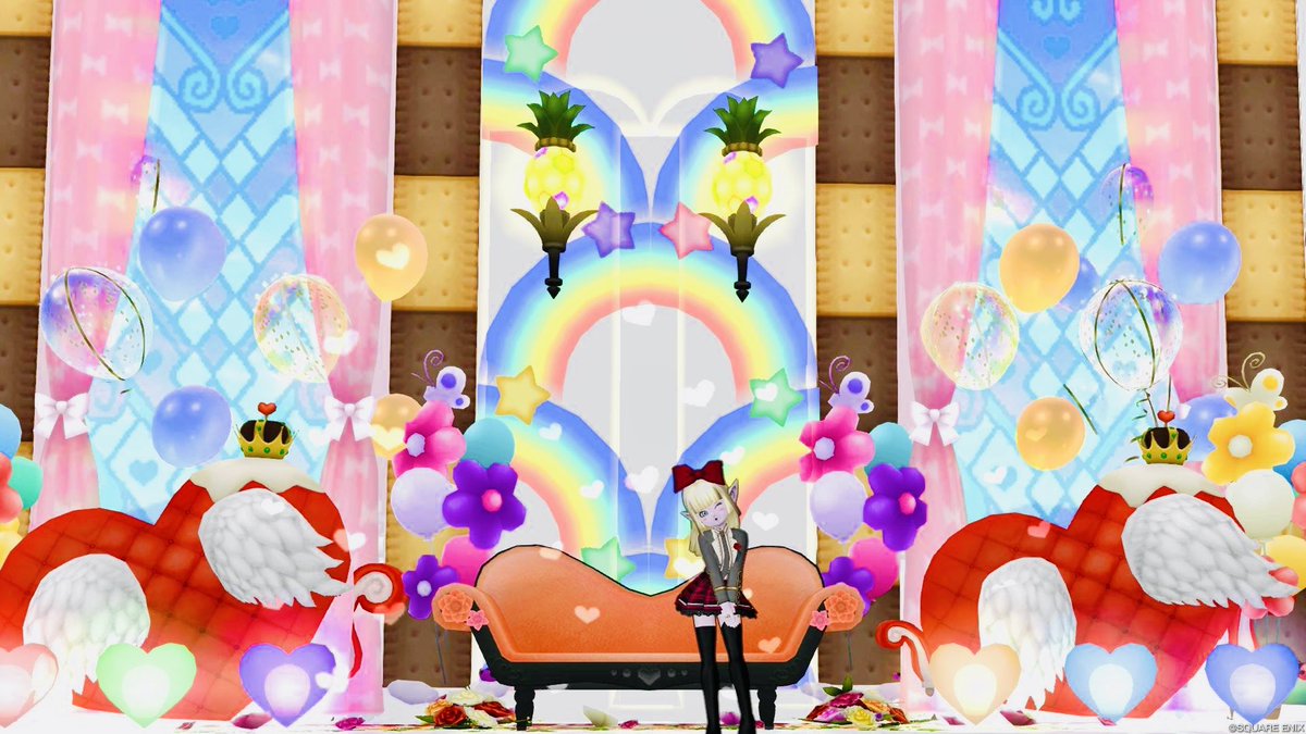 Nyan__DQX's tweet photo. バレンタインハウジングみてきた🫶
めずらしくスタジオタイプですが、
あいかわらずおしゃれでしたああ
#CielClair https://t.co/oeD3bwQgYJ