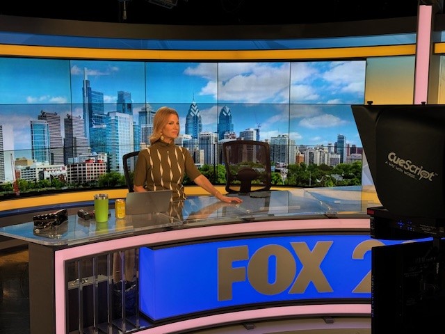 FOX29philly's tweet photo. Wondering what you missed overnight? Well, wonder no more. It's time for #Fox29GoodDay at 5! @KarenFox29 is locked and loaded with everything you need to know! #TUNEINNOW for all of the latest news, weather, traffic and sports! #FOX29Philadelphia https://t.co/AED89uGtHv