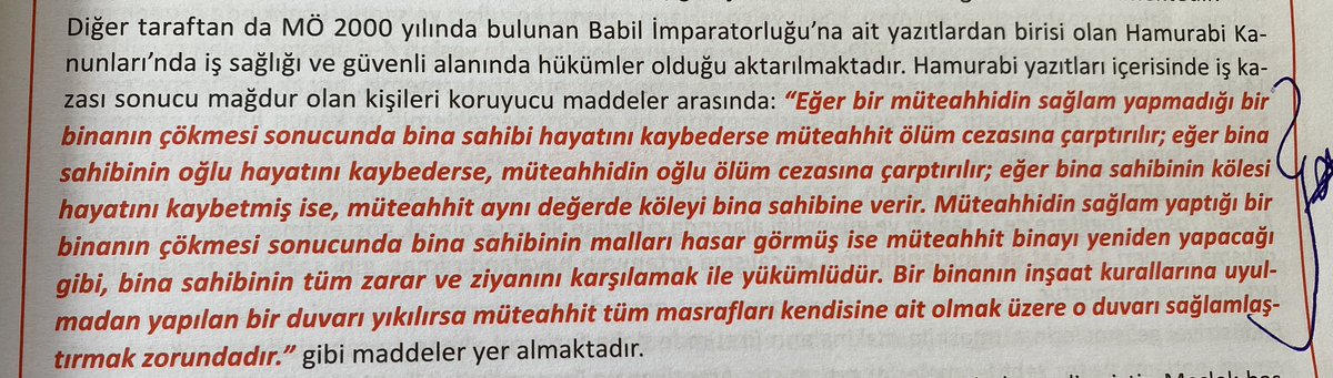 MÖ 2000 yılında Babil İmparatorluğuna ait yazıt.. keşke günümüz müteahhitlerine uygulansa… o zaman #depremler ölümlerle yıkımlarla sonuçlanmazdı