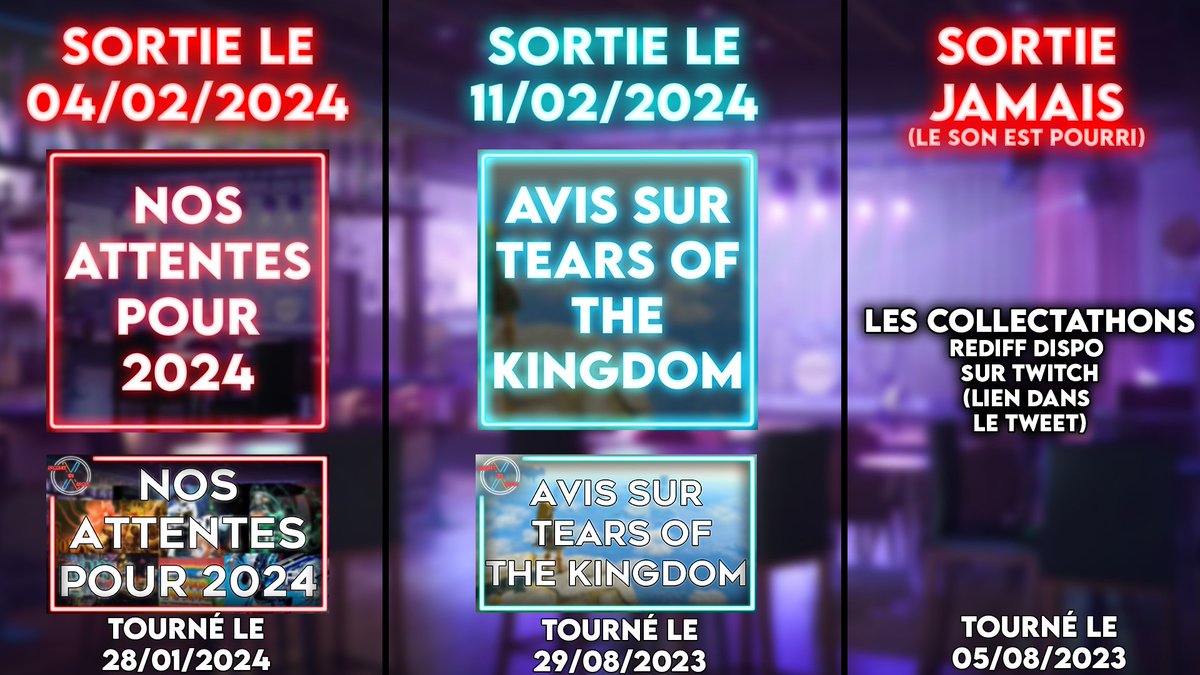 ProduitEnCroix's tweet photo. Je suis en train de préparer le planning des quelques épisodes à poster et comme ça tiens pas en 240 caractères voilà.
Pour les collectathons voilà le lien :
https://t.co/GXQbdLoZPj https://t.co/eupRz9y10G