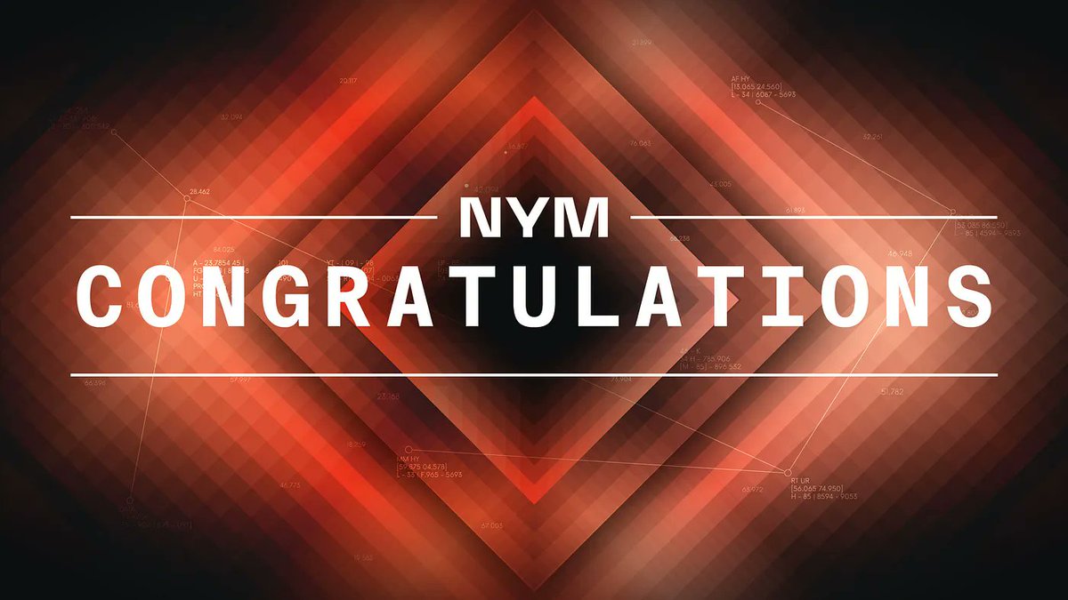The first round of grants from Nym Innovation Fund is out!
🎉 Congratulations to successful teams:

👛 <a href="/StarShellWallet/">𝕊tar𝕊hell</a>: a privacy-preserving wallet for the Secret Network
🌐 <a href="/nodies_infra/">Nodies</a>: for privacy-enhanced RPC networks
📩 PasteNym by <a href="/notrustverif/">NTV (ℵ)</a>: for private text drops.