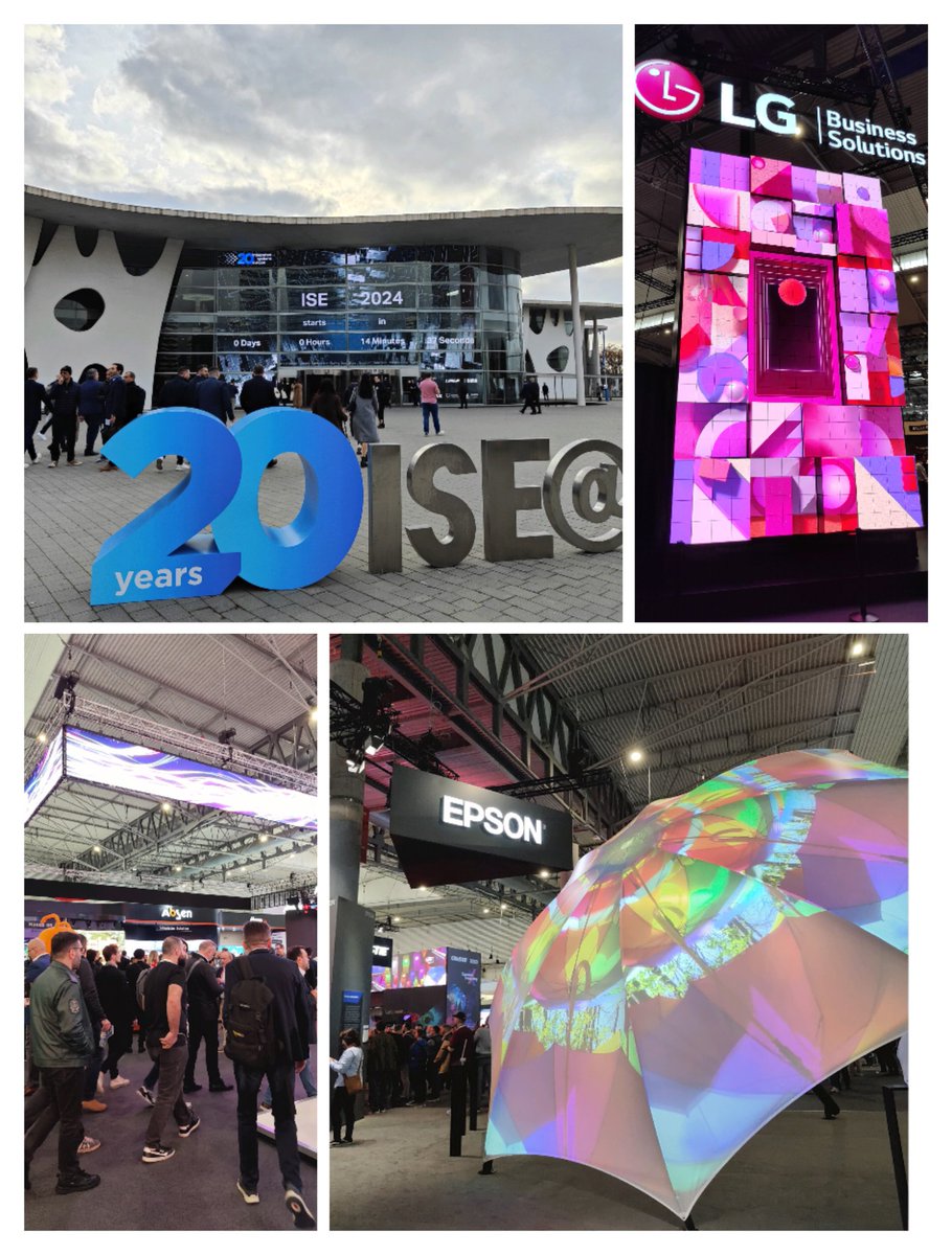 Arrenca la 20ena edició de #ISE2024 És la quarta que es fa a Fira Gran Via. Bona afluència d'assistents en el primer dia d'aquest saló professional del món audiovisual
@Catinfo.cat/CatRàdio