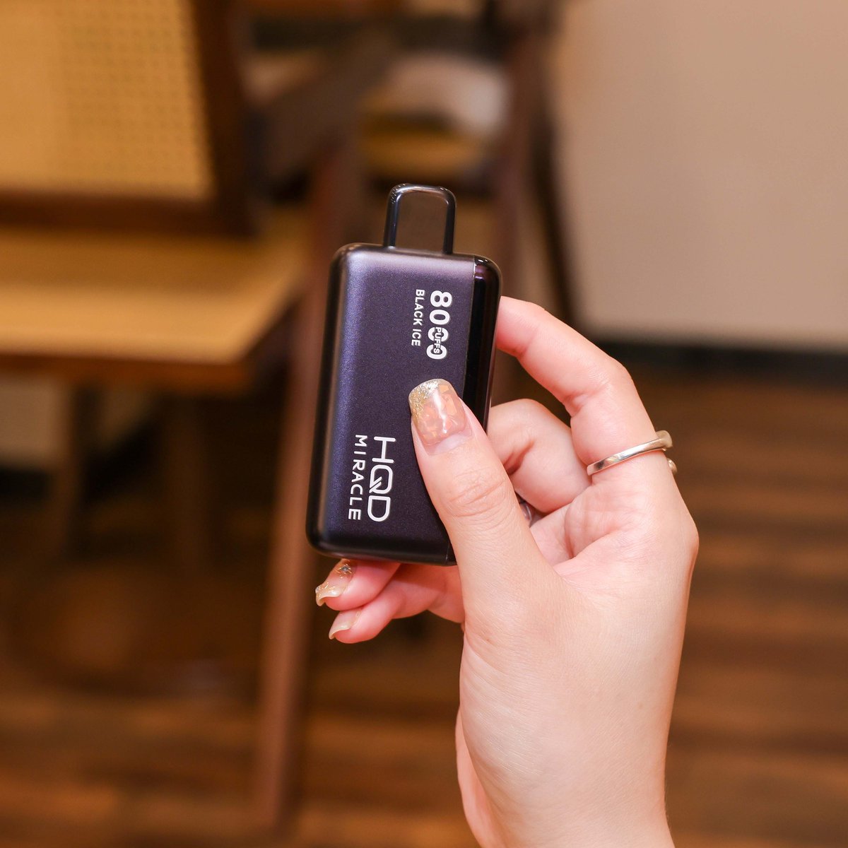 #HQD MIRACLE #8000puffs What does black ice taste like?📷 Please answer?📷 . . . 📷Warning: The device is used with e-liquid which contains addictive chemical nicotine. For Adult use only. #disposablevapes #vape #puff #smoke #tobacco #ecigs #ecig #cigarette #disposablepod