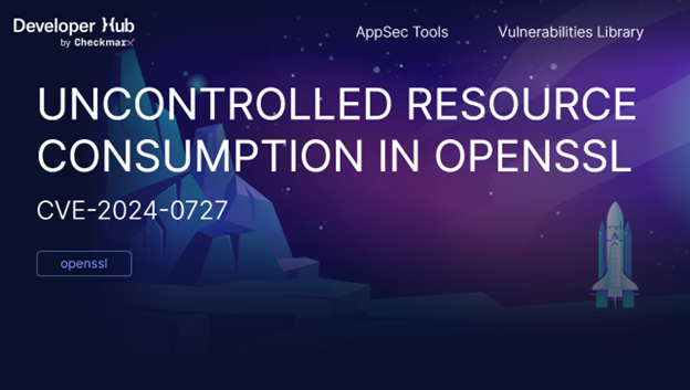 Checkmarx's tweet image. 🔒#OpenSSL #CVE-2024-0727: functions like "PKCS12_parse()" are missing checks for NULL fields when parsing PKCS12 files. Loading files from an unknown source could cause a Null Pointer Deference and result in a #DoS. Fixes should be released soon: bit.ly/48PsyDK
#AppSec