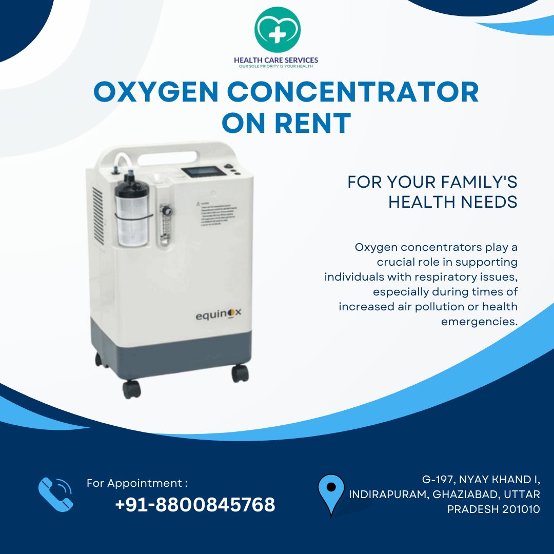 Oxygen concentrators play a crucial role in supporting individuals with respiratory issues, especially during times of increased air pollution or health emergencies.
#medicalequipmentonrent
#OxygenConcentrator