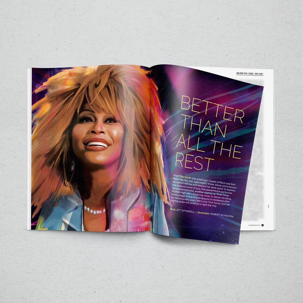 Issue 15 of Women In Pop magazine is out now & inside we celebrate the life & music of the icon Tina Turner Across 10 pages we explore her incredible career, powerful stage presence & how she forged a path for all the women that followed.Get your copy now: shorturl.at/bkq28