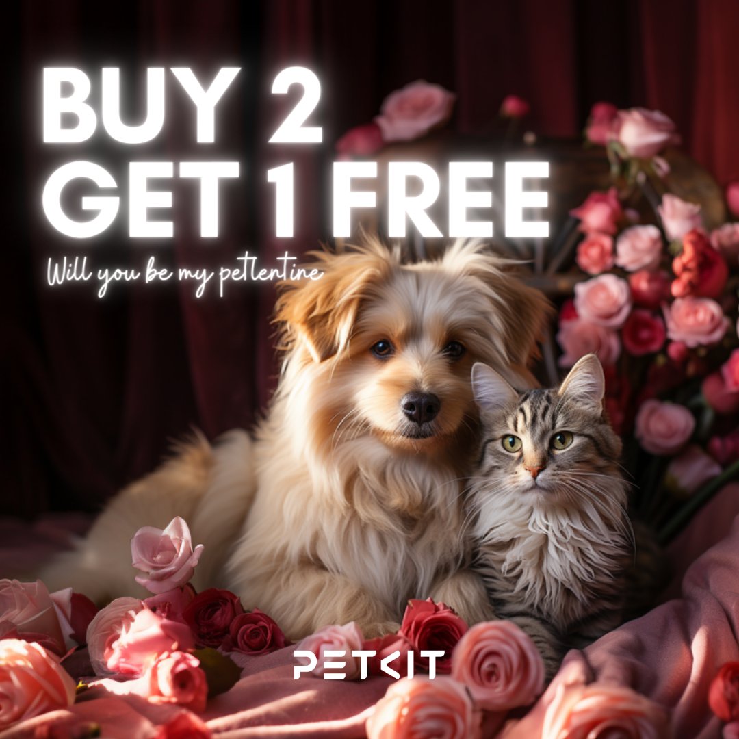 petkitaccount's tweet photo. ❤️Will you be my Petlentine?
Get a gift for your furry friends who use their lifetime to love you💕
From 1.30 to 2.14
♥️Link in BIO💌
#Petkit #yumshare #petlife #love #heartwarming #valentine #ValentinesGift #valentines2024 https://t.co/1tAOTT05f8