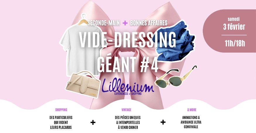 radiometropolys's tweet photo. Nouveau #videdressing géant à @Lillenium - Metropolys #Evénement #Fashion #secondemain #vêtements #commerce #shopping #Lille
https://t.co/Vea6y275ec https://t.co/MWwHL9E730
