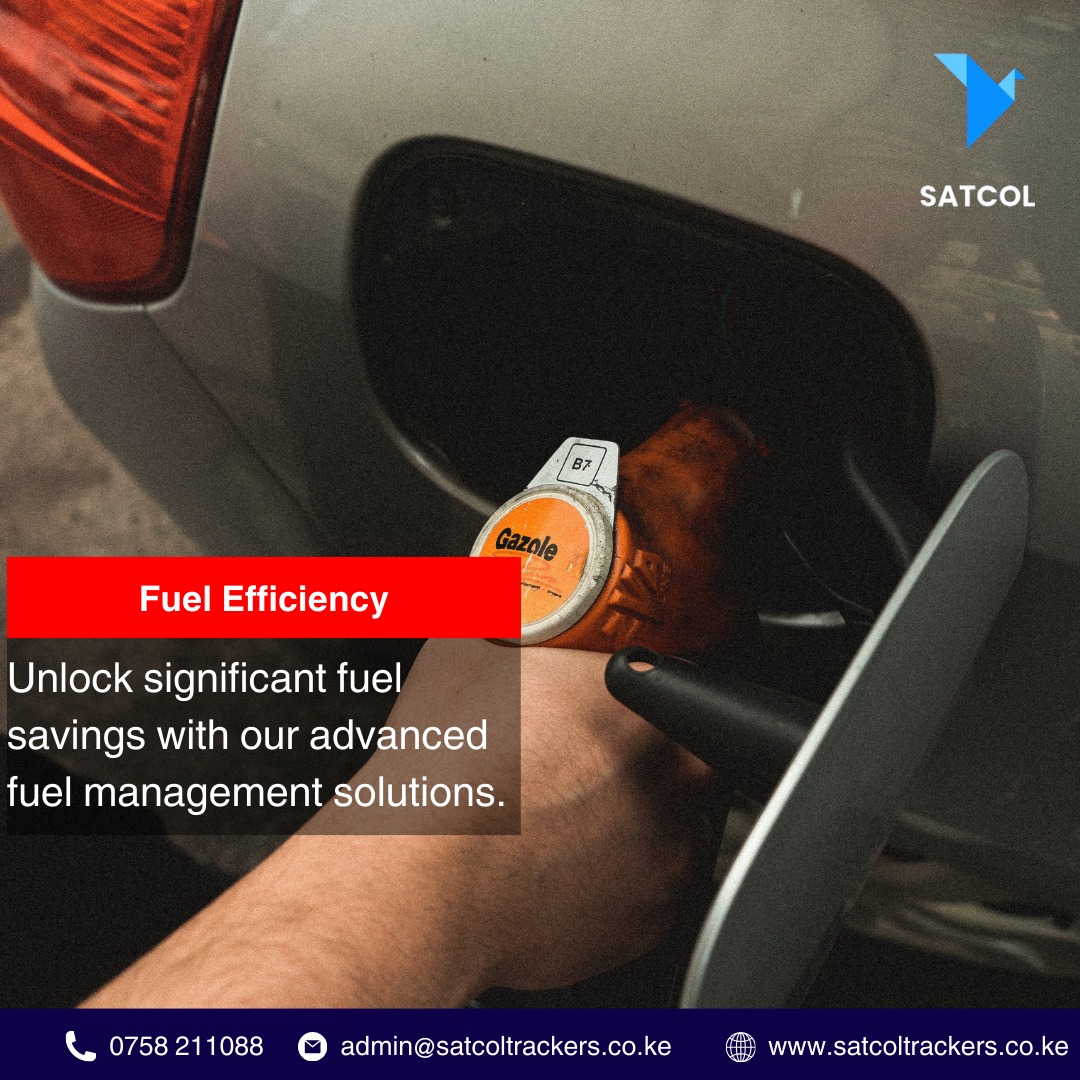 tzallehr's tweet photo. Drive further, spend smarter! πΏ Unlock significant fuel savings with Satcol Trackers' advanced fuel management solutions in Kenya. Your journey to efficiency starts here. β½π
#FuelSavings #SatcolTrackers #EfficiencyUnleashed #FuelEfficiency #FleetManagement #cartrackingkenya https://t.co/McvnDZbVy9