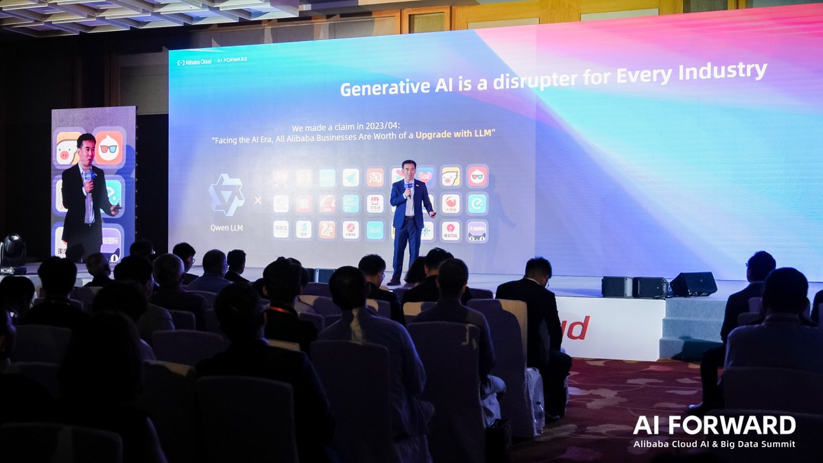 cloudintelgrp's tweet photo. Alibaba Cloud unveiled enhanced product offerings to transform its product lines for the #GenAI era, including a serverless solution and the integration of vector engine technology into an expanded suite of products.

Learn more: https://t.co/btIlm6K7Ug

#TechForInnovation https://t.co/NjtN94CO7y