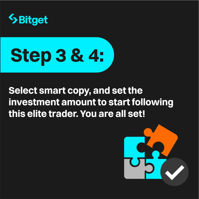 bitget's tweet photo. 🔍 Wondering how to kickstart Bitget futures copy trading?

👀 Explore the new guideline👇

💰 Earn effortlessly as a [Follower] at Bitget!

#Copytrading