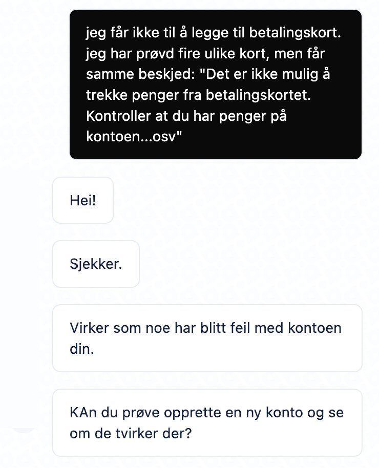 BWesterfjell's tweet photo. er dette nivået på kunderservicen, @viaplay ? https://t.co/U8zZxr3p01