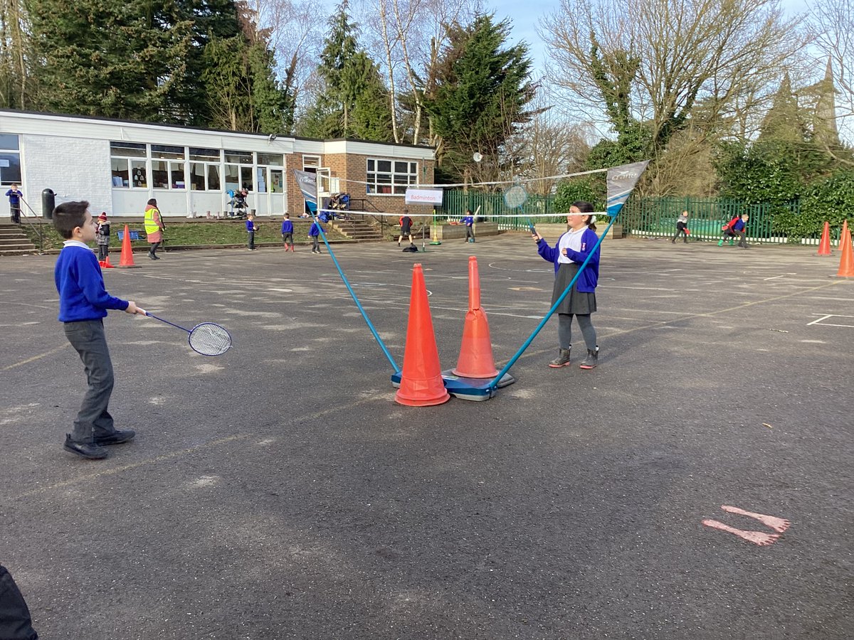 Our mud kitchen and scooters are still firm favourites at lunchtimes! We have recently started playing badminton too. If you have any den building materials that you would be able to donate to our play, please let us know. <a href="/OPAL_CIC/">Outdoor Play and Learning (OPAL) CIC</a> <a href="/neil_play/">Neil Coleman OPAL Mentor</a>