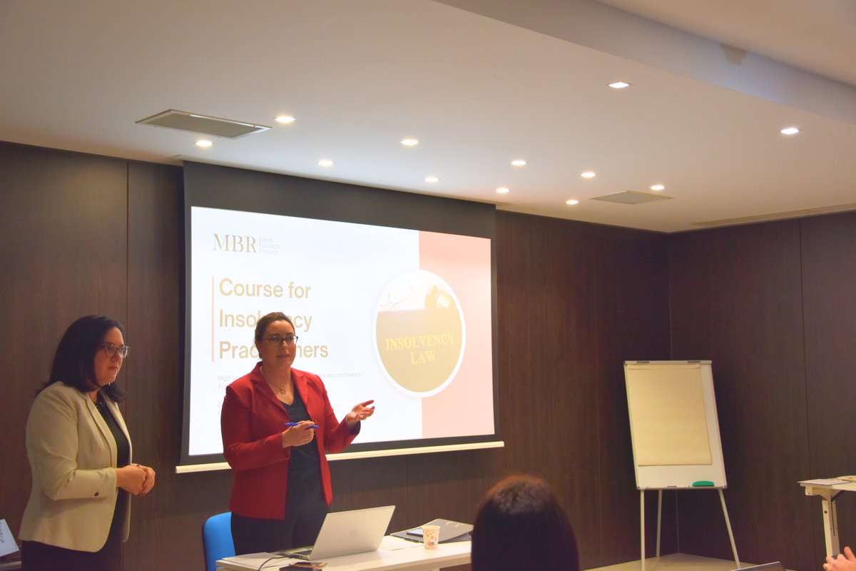 The Official Receiver, Dr Ingrid Hamilton, and Dr Tiziana Filletti, the Head of the Department of Commercial Law at the University of Malta, launched the accreditation course for Insolvency Practitioners organised by the Malta Business Registry.