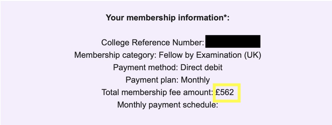 *Five hundred and sixty two* English pounds to renew my Royal College subscription for the upcoming year. Can any anaesthetists of Twitter convince me that this is any way good value, or should I finally cancel this? Are there any potential downsides to not being a member?