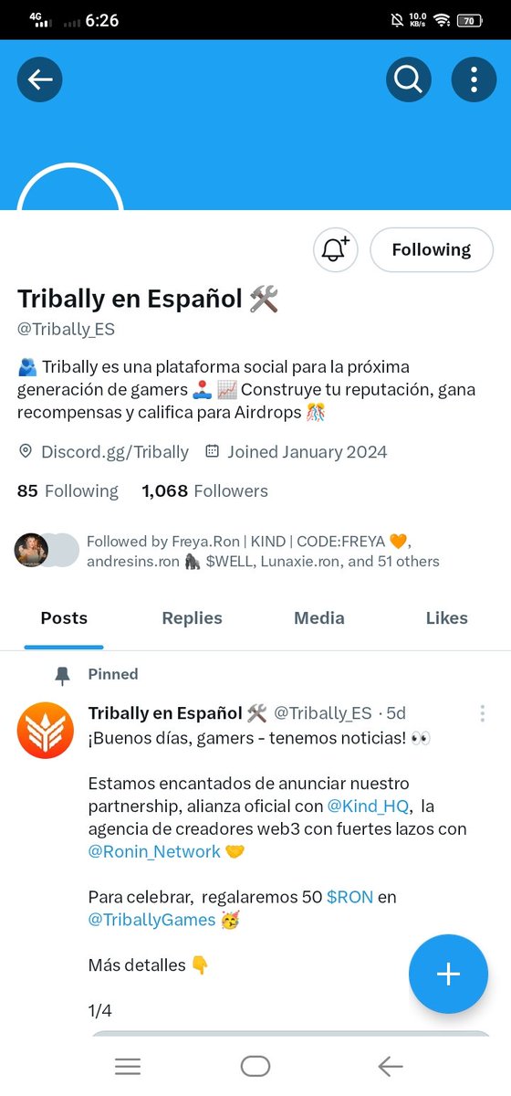 FrancisAizen's tweet photo. @Tribally_ES Lets goo ❤️ https://t.co/Rssa8BQYbs