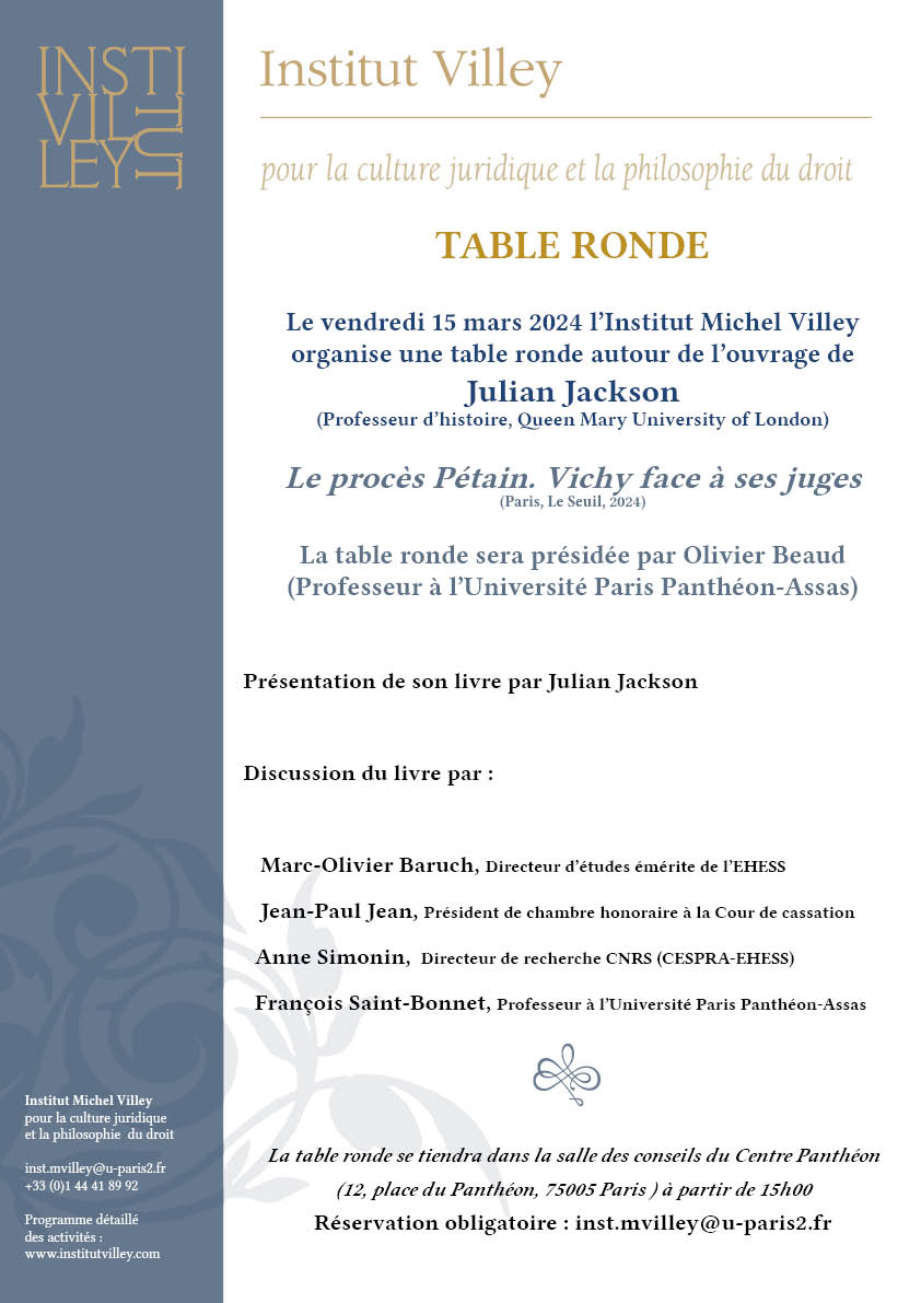 Table ronde Julian Jackson institutvilley.com/?p=3478