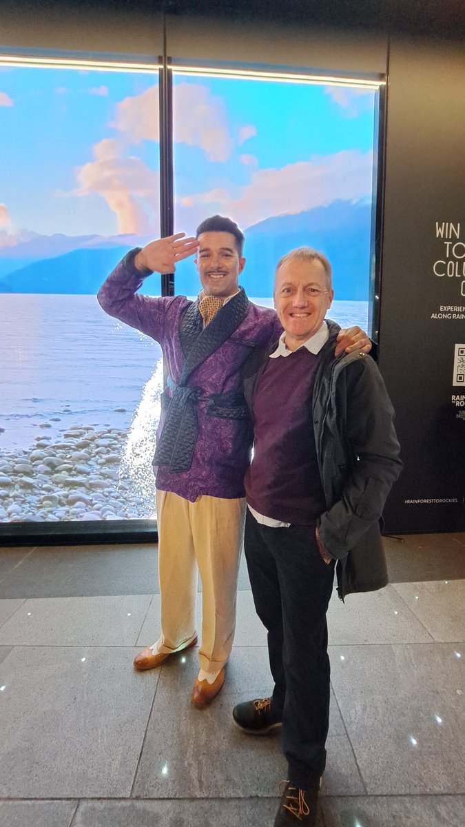 Marvellous greeting from <a href="/TroyHawke/">Troy Hawke</a>  <a href="/HelloBC/">Super, Natural British Columbia</a> #rainforesttorockies event last night.