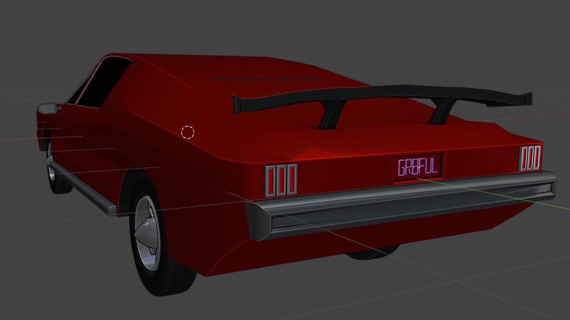 HoboSteeve's tweet photo. From a cube to a muscle car. This is my first model I've seen to the end, and in 2 weeks of learning and failing and learning more. I'm super proud of this car. https://t.co/H1Ta1IuyY5