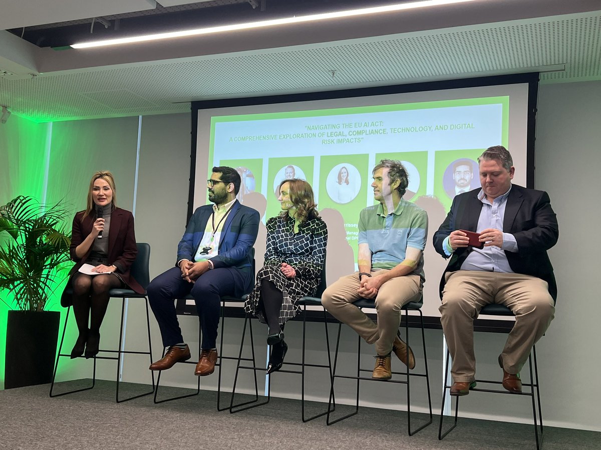 Great turn out this morning for the @PrivacyPros #Knowledgenet for #DataProtectionDay. Two great panels talking about the EU AI Act, risk management and AI challenges. Thanks to all our #knowledgenet volunteers for organizing such an amazing event.