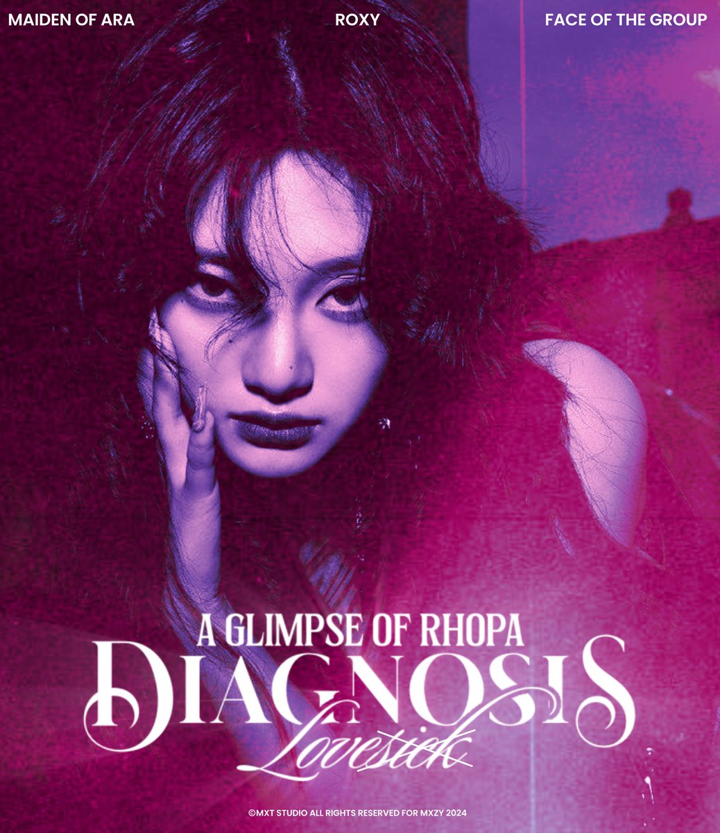 ‌

           𝐃𝐈𝐀𝐆𝐍𝐎𝐒𝐈𝐒     ཐིཋྀ     𝐋𝐎𝐕𝐄𝐒𝐈𝐂𝐊
           *:･ʚĭɞ                ROXY         TEASER ⠀

           #DIAGNOSIS_LOVESICK
           #BEHOLD_MXZY
           #MXZYRepack

‌