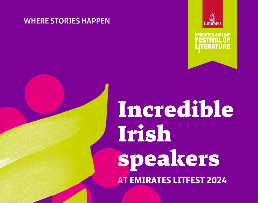 Don't miss this year's @EmiratesLitFest (Jan 31-Feb 6), taking place at @InterConDFC. With #BookerPrize winner @paullynchwriter, @Cecelia_Ahern, @SheilaCrowley and @DubaiDutyFree's Colm McLoughlin, this event is not to be missed! See here for more info 👉emirateslitfest.com