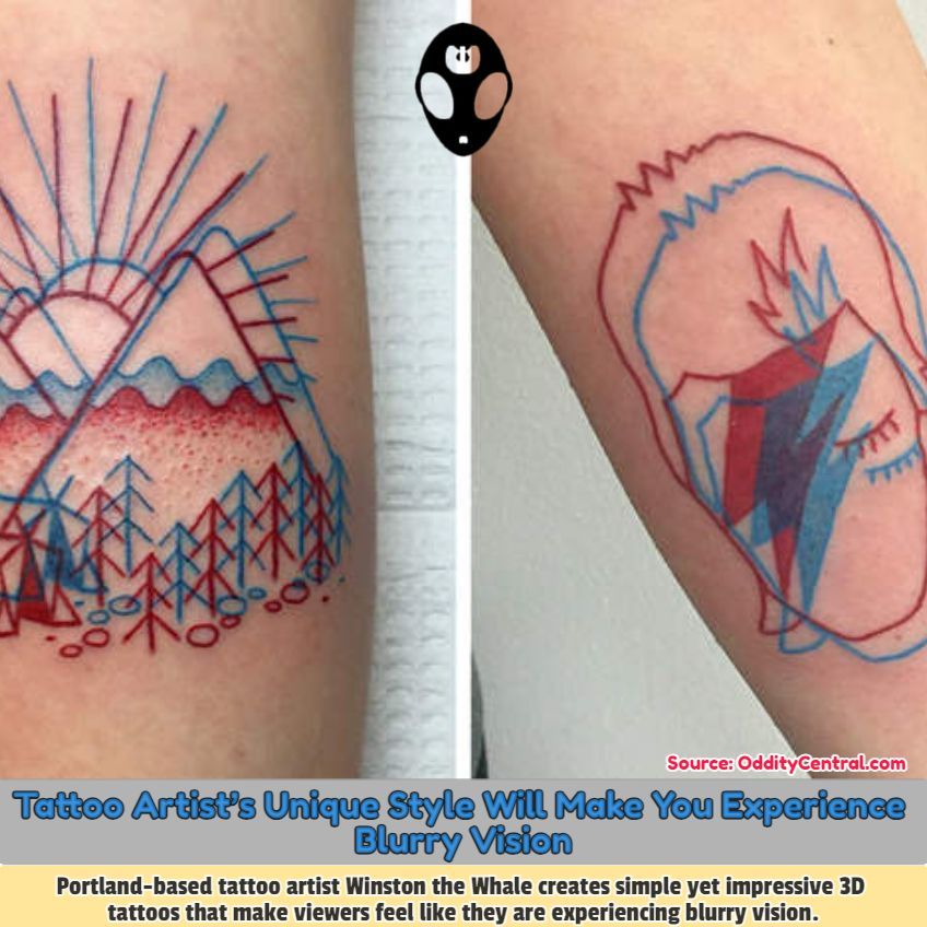 OddityCentral's tweet image. Winston the Whale started making 3D tattoos after a friend asked him if he could make a three-dimensional design for him. It ended up better than he’d hoped, so he kept making them. 

odditycentral.com/art/tattoo-art… 

#tattoos #amazingart #cooltattoos #3Dtattoos #odditycentral