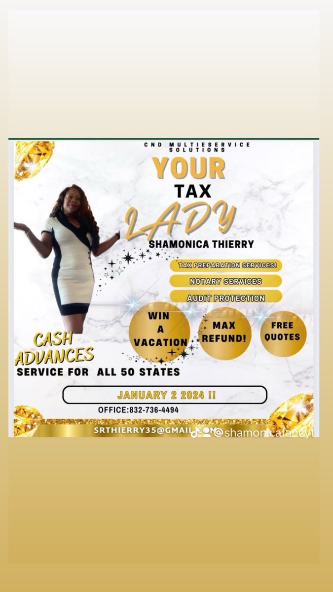Tax Season is here! Let’s Go! Accredited Tax Professional and Notary
