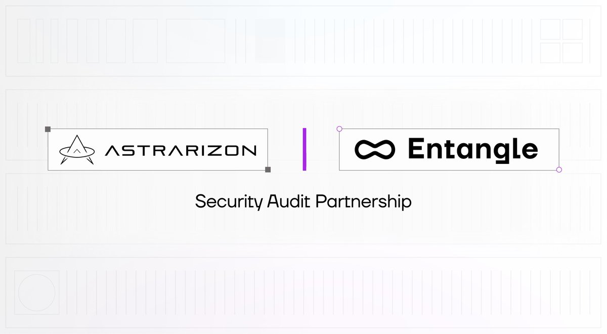 Entangle is proud to announce our third audit partner @Astrarizon.