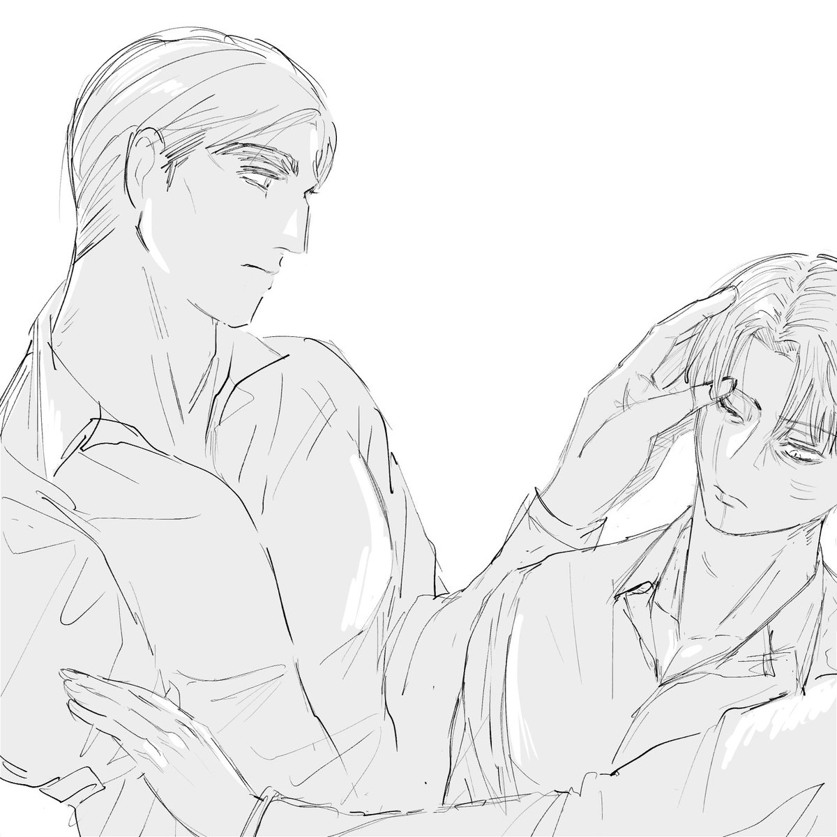 Levi_ma_man's tweet photo. 내가 그때 옆에 있었더라면
#eruri https://t.co/uQzEqEATtX