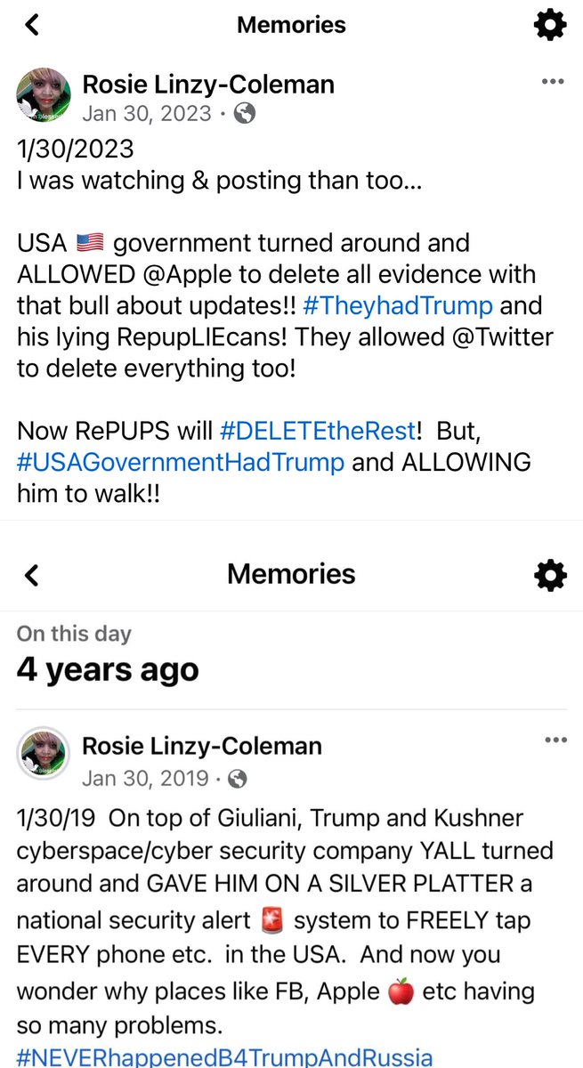 rcolema75's tweet image. 1/30/2024
Just PERHAPS HAD ANYONE LISTENED TO THIS 1 sole minister/lady or whatever you call her we would NOT be here today! 

Listen NOW: #TraitorTrump AND #RepublicansInCongress are willing to COMPLETELY DESTROY the USA 🇺🇸 to #STAYoutOfPRISON all together…I MEAN AT ALL COST!
