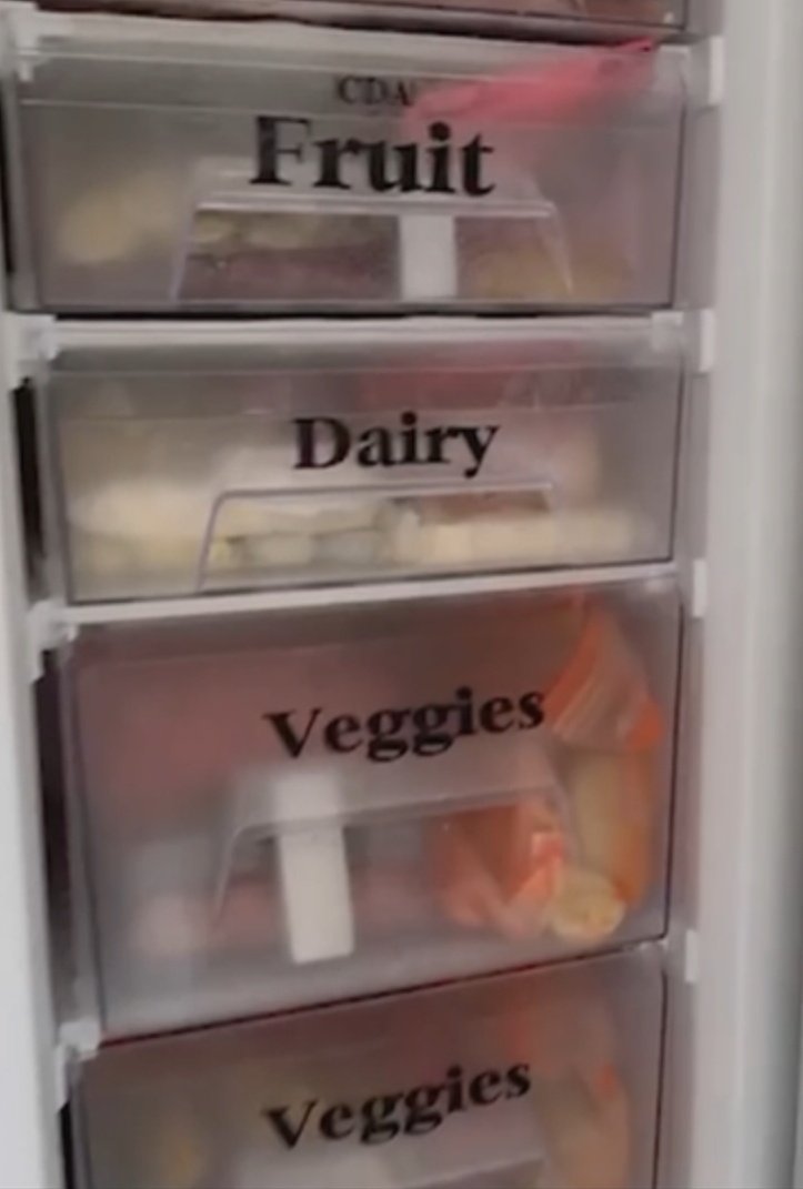 Hunter1_lj's tweet image. @BBCMorningLive My morning off had other  plans, then got distracted when I heard about #FreezerHacks. Need this  Thank you @TheFullFreezer. I must say,it did give me anxiety that my freezer didn't look like a filofax 😅  I recorded the info to share with my Family &amp;amp; Friends😅