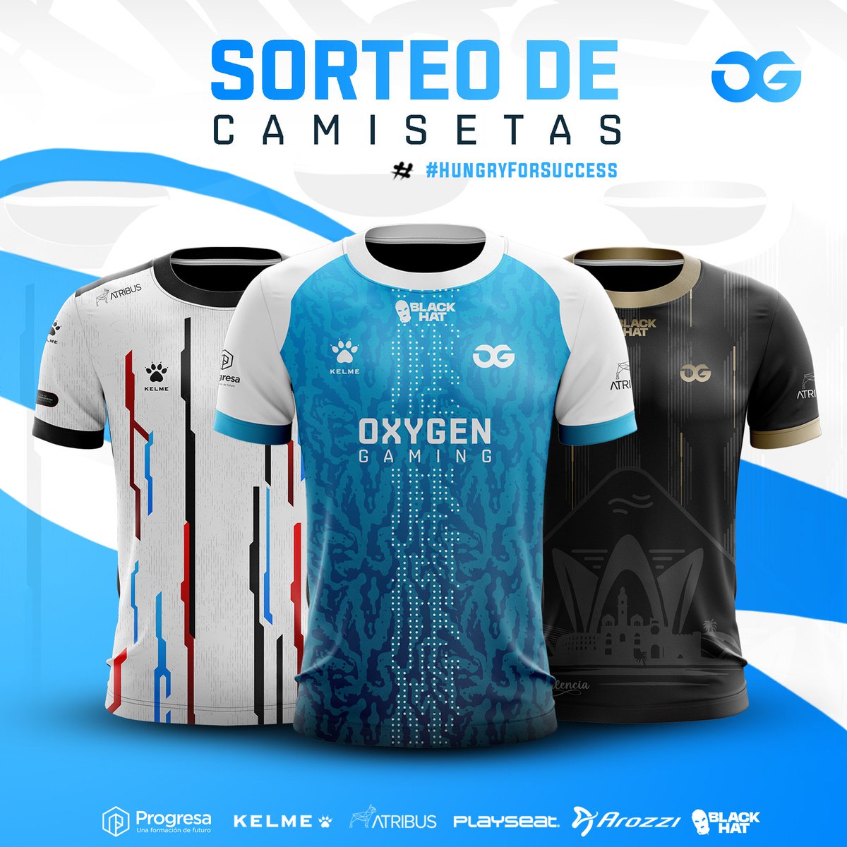 ¡Para celebrar la apertura de nuestra nueva tienda, os traemos un SORTEO de camisetas! 🎁

👕 x3 Camisetas del equipo

📍REQUISITOS:

🔁 Dar RT a la publicación
✅ Seguir a <a href="/GamingOxygen/">Oxygen Gaming</a> y <a href="/KumihoEsports/">KUMIHO ESPORTS</a>
🔊 Mencionar a dos amig@s

¡Válido hasta el 9 de Febrero! 🍀