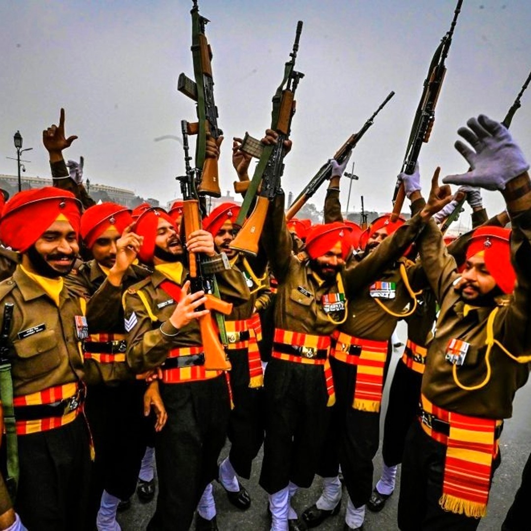 centurionaca's tweet photo. Sikh Regiment Wins Best Marching Contingent Award in Republic Day Parade 2024
#sikhregiment #bestcontingent #republicdayparade2024 https://t.co/6UdjOwbTxB