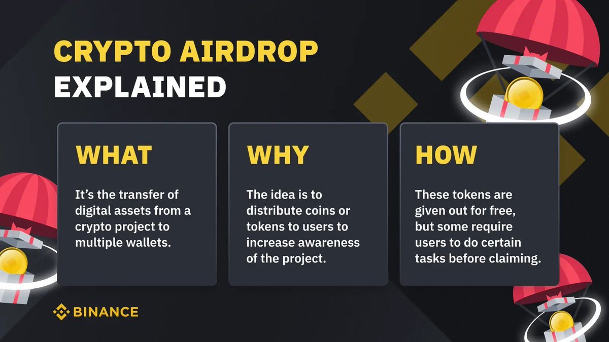 🪂🪂🪂🪂🪂 🪂🪂🪂🪂 🪂🪂 Crypto airdrops 🤝 free crypto for you. Wondering  how airdrops work? We explain here.