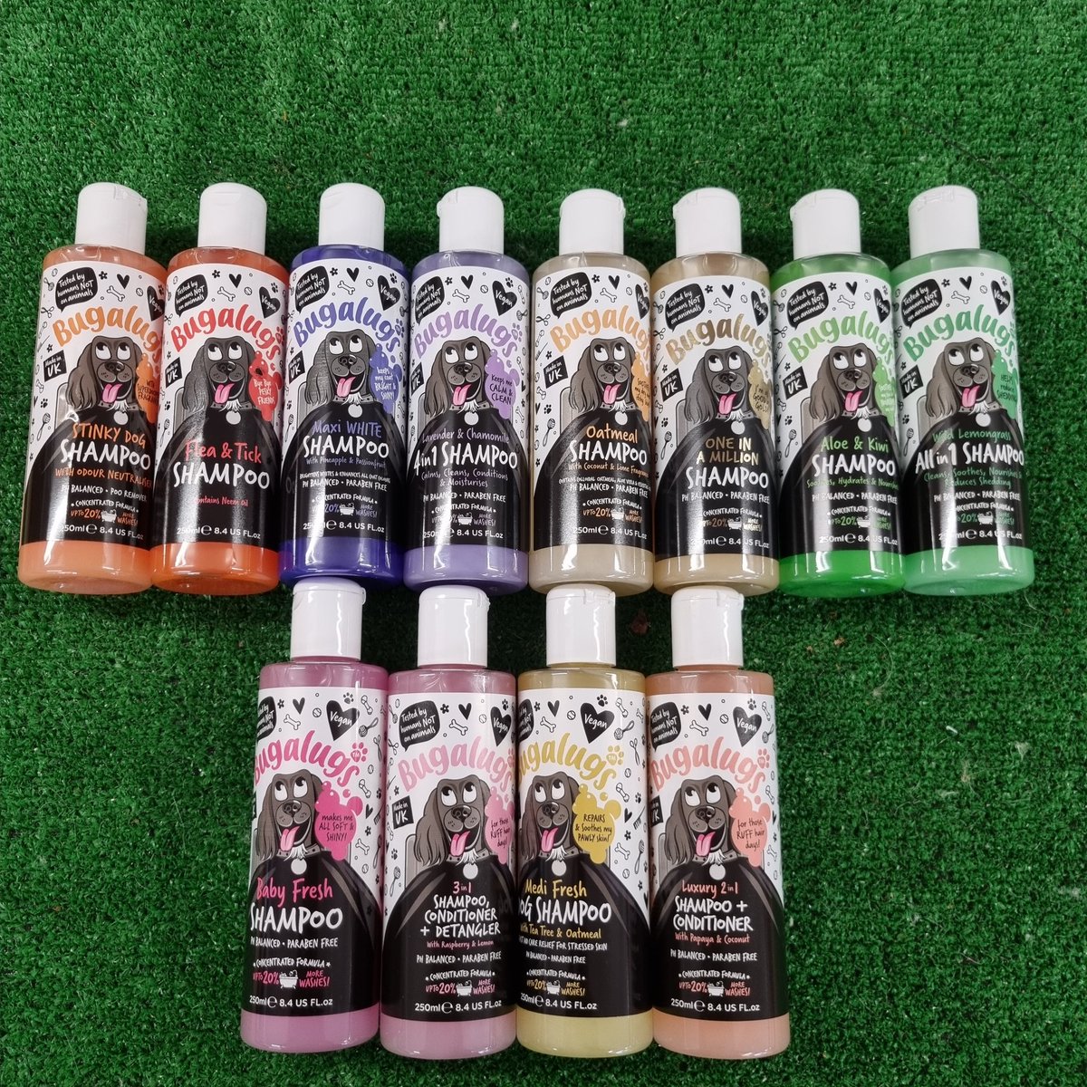 DudleysTreats's tweet photo. We're fully stocked on a Bugalugs Shampoo's ๐
These smell amazing ๐
These retail on Tik Toc at ยฃ9. They are on our website for ยฃ5.99
#Dogs #Puppy #DogsOnTwitter #DogLovers #CleanDogs
https://t.co/X6XMfpWlMm https://t.co/s1SOORCccE