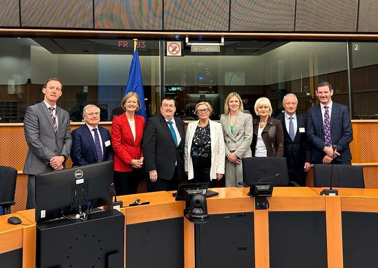 First visit of the Joint Committee on EU Affairs to the @Europarl_EN this morning. Delighted to welcome the members and discuss: 👉EU Migration & Asylum Pact 👉Developments in #NorthernIreland 👉EU #GreenDeal 👉Prospects for EU elections