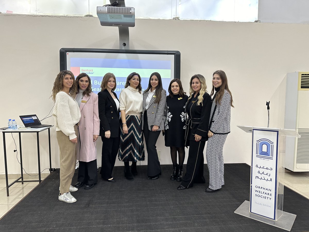 OrphanWelfareLB's tweet photo. رحلة إلى عالم الوقاية: لجنة OWO Youth نظمت حلقة توعوية بالتعاون مع شركة Rentokil Boecker
في إطار تعزيز دور الوقاية ورفع مستوى الوعي الصحي في المجتمع، نظمت لجنة OWO Youth في جمعية الرعاية اليتيم   جلسة توعوية ناجحة بالتعاون مع شركة Rentokil Boecker  حول ظاهرة بق الفراش https://t.co/kUHcFGEVr7