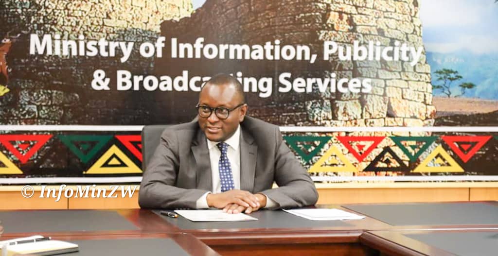 InfoMinZW's tweet photo. Today, Zimpapers Board Members paid a courtesy call on Minister @InfoMinZW, Hon. Dr. Jenfan Muswere @HonJMuswereJnr to get an appreciation of expectations from the parent Ministry. The board members were recently approved by His Excellency President Emmerson Mnangagwa @edmnangagwa.