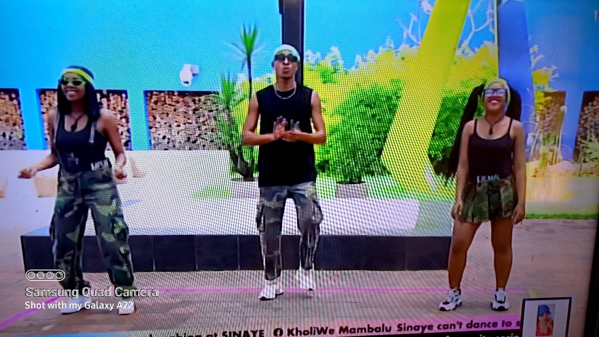 Iamstillkingg's tweet photo. Izinja madoda 🔥 🔥 ❤ Liema and her Teammates🤭 TEAM GREEN ATE👌🏾 
#BBMzansi 
#LiemaPantsi https://t.co/m1HlmlqPUO