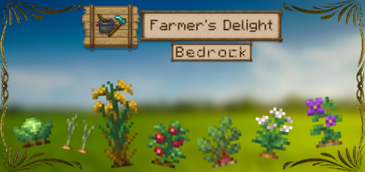 MCPEDL's tweet image. Farmer's Delight Bedrock (Unofficial Port) V12.4 - mcpedl.com/farmer-s-delig… - By Pupy200mine