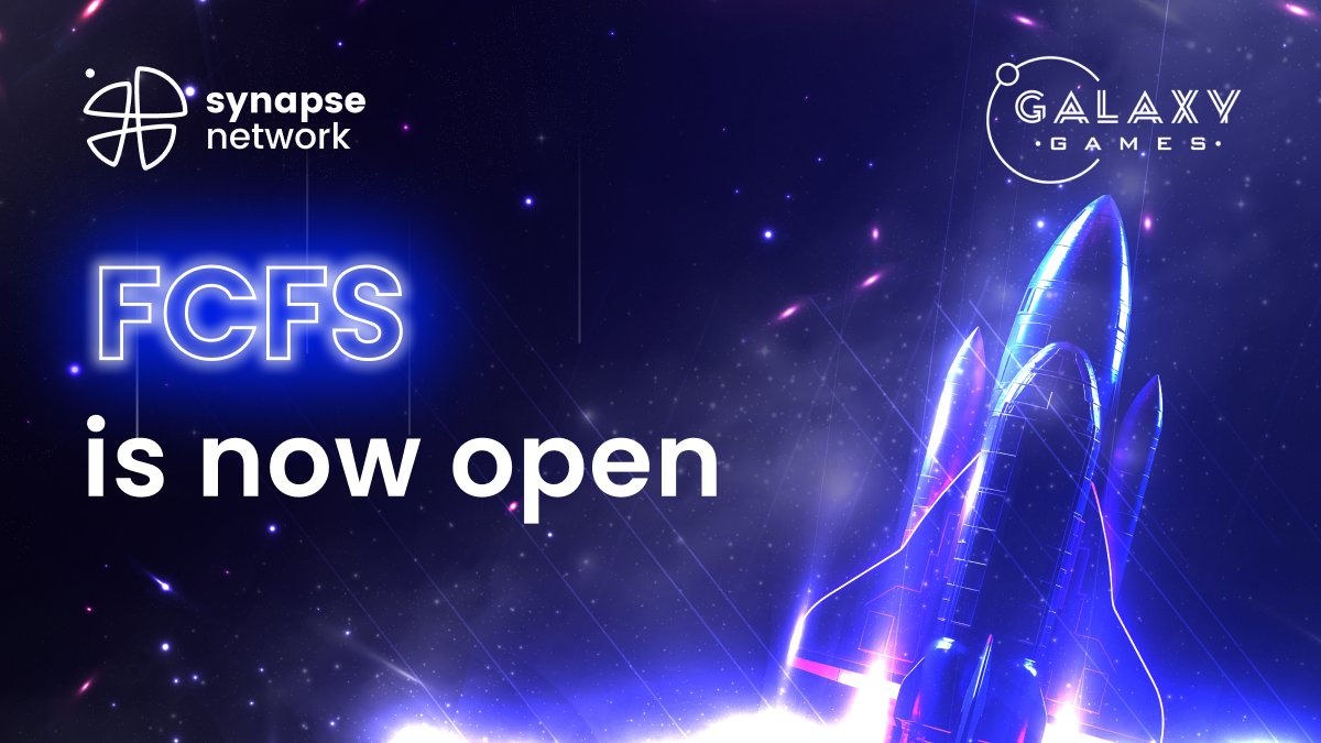 SynapseNetwork_'s tweet photo. GM #SynapseWarriors! 🫡 

The FCFS round for @Galaxy_Games__ is now OPEN 🟢

🟢 NOW: every $zkSNP stakers are able to invest 
⚪️ 11:30AM UTC: everyone can invest (no matter if you're the $zkSNP staker or not!) 

INVEST HERE ⤵️
https://t.co/035dtIJjg7 

@Galaxy_Games__ building @HauntedSpace_ 🕹️

Hurry up before it's too late! ⏳